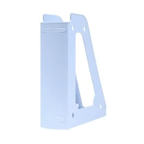 Iratpapucs, műanyag, 70 mm, DONAU, pasztellkék