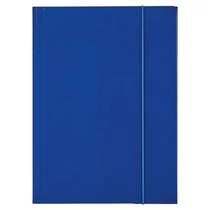 Gumis mappa, 15 mm, karton, A4, ESSELTE "Economy", sötétkék