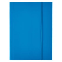 Gumis mappa, 15 mm, karton, A4, ESSELTE "Economy", kék