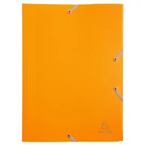 Gumis mappa, PP, A4, EXACOMPTA "Opaque", sárga