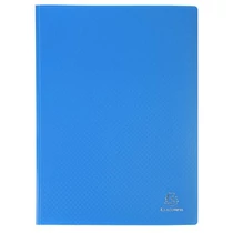 Bemutatómappa, 30 zsebes, A4, EXACOMPTA "Opak", kék