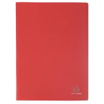 Bemutatómappa, 30 zsebes, A4, EXACOMPTA "Opak", piros