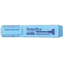 Szövegkiemelő, 1-4 mm, FLEXOFFICE "HL05", kék