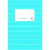 Füzet, tűzött, A5, vonalas, 32 lap, 4-8. osztály, FŰZFŐI Harmónia "21-32"