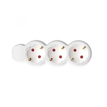 Elosztósor, 3 csatlakozóaljzat, 3 m kábelhosszúság, HOME, fehér