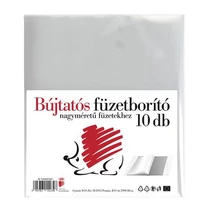 Füzetborító, A4, PP, víztiszta, ICO "Süni" - 10db