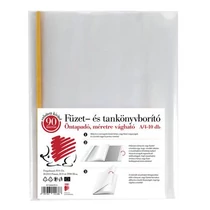 Könyvborító, A4, 90 mikron, víztiszta, öntapadó csíkkal, ICO "Süni" - 10db Könyvborító, A4, 90 mikron, víztiszta, öntapadó csíkkal, ICO "Süni" - 10db
