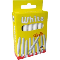 Táblakréta, kerek, fehér - 12db
