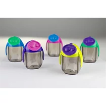 Hegyező, kétlyukú, tartályos, KORES Migoo, vegyes szín