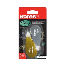 Hibajavító roller, 5 mm x 5 m, KORES "Mini", ezüst/arany - 2db