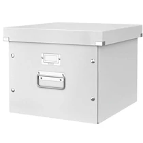 Irattároló doboz, függőmappának, LEITZ "Click&amp;Store", fehér