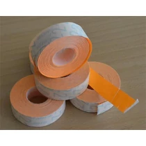 Árazógépszalag, 19x16 mm, METO, narancs - 5 tekercs