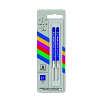 Golyóstollbetét, 1 mm, M, economy, PARKER "Royal", kék - 2db