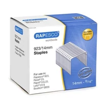 Tűzőkapocs, 923/14, horganyzott, RAPESCO - 1000db