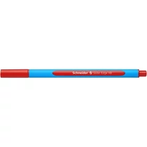 Golyóstoll, 0,7 mm, kupakos, SCHNEIDER "Slider Edge XB", piros