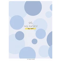 Füzet, tűzött, A5, kockás, 48 lap, SHKOLYARYK "Oh my notes", vegyes