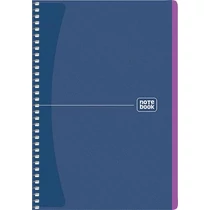 Spirálfüzet, A5, kockás, 80 lap, SHKOLYARYK "Notebook", vegyes