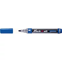 Alkoholos marker, 1,5-2,5 mm, kúpos, STABILO "Mark-4-all", kék
