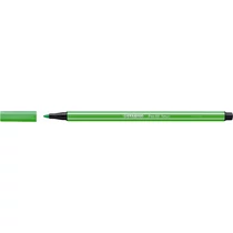 Rostirón, 1 mm, STABILO "Pen 68", neon zöld