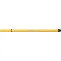 Rostirón, 1 mm, STABILO "Pen 68", világossárga