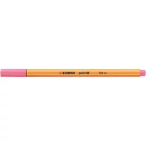 Tűfilc, 0,4 mm, STABILO "Point 88", világos rózsaszín