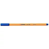 Tűfilc, 0,4 mm, STABILO "Point 88", kék