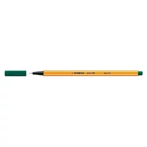 Tűfilc, 0,4 mm, STABILO "Point 88", fenyőzöld