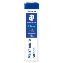 Grafitbél, HB, 0,7 mm, STAEDTLER Mars Micro Carbon 250 - 12db