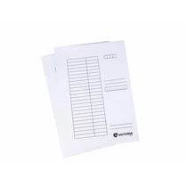 Pólyás dosszié, karton, A4, VICTORIA OFFICE, fehér Pólyás dosszié, karton, A4, VICTORIA OFFICE, fehér