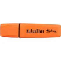 Szövegkiemelő, 1-5 mm, VICTORIA OFFICE, "ColorLine", narancssárga