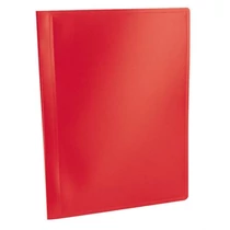 Bemutatómappa, 20 zsebes, A4, VIQUEL "Essentiel", piros