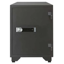Tűzálló széf, elektronikus zár, 64 l, 695x500x500 mm, YALE "YFM/695/FG2/B"