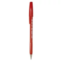 Golyóstoll, 0,21 mm, kupakos, ZEBRA "H-8000", piros