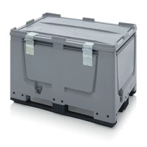 Műanyag konténer + tető 3 talpas 80x120x79 BBG 1208K SA
