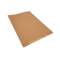 Papírtasak oldalredős 220x2x35x350mm, Barna kraft