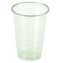 Átlátszó PLA pohár 2/2.5dl, átmérő 76mm