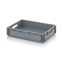 Euro műanyag tárolóláda EG 64/12 60 x 40 x 12 cm Euro műanyag tárolóláda EG 64/12 60 x 40 x 12 cm