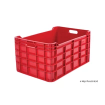 M30 műanyag láda 60x40x30 ÚJ, Fekete