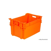 Műanyag láda, EV33, 60x40x33 - Fekete