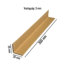 Élvédő papír 35x35x3x300mm