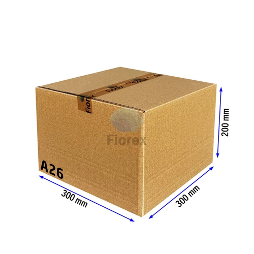 A26 Kartondoboz 300x300x200 TF kartondoboz