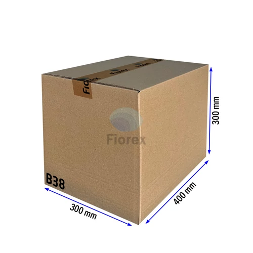 B38 TF doboz 400x300x300mm, 5 rétegű kartondoboz