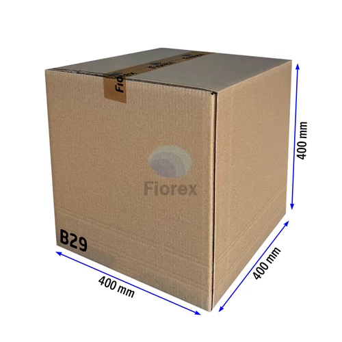 B29 Kartondoboz 400x400x400mm, 5 rétegű kartondoboz