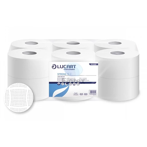 Jumbo toalett papír Strong 19J C+C, hófehér