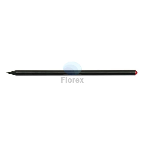 Ceruza, light siam piros SWAROVSKI® kristállyal, 17cm,  ART CRYSTELLA®, fekete