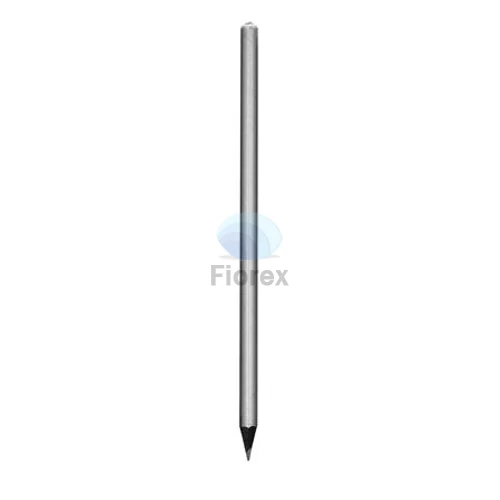Ceruza, ezüst, fehér SWAROVSKI® kristállyal, 14 cm, ART CRYSTELLA®