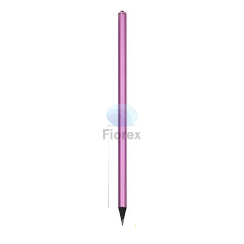 Ceruza, metál pink, rózsaszín SWAROVSKI® kristállyal, 14 cm, ART CRYSTELLA®