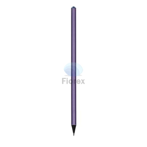 Ceruza, metál sötét lila, tanzanite lila SWAROVSKI® kristállyal, 14 cm, ART CRYSTELLA®