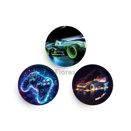 Matrica, tépőzáras, Classy Plus táskához, BELMIL "Gamer"