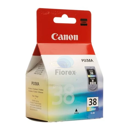 CL-38 Tintapatron Pixma iP1800, 2500, MP210 nyomtatókhoz, CANON színes, 3*3ml